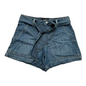 NWT Banana Republic Tie Waist Utility Denim Shorts